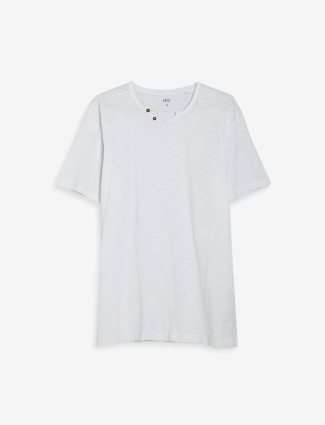 Celio cotton white t shirt