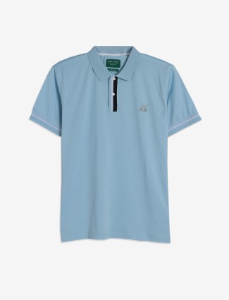 COLORPLUS blue cotton t-shirt