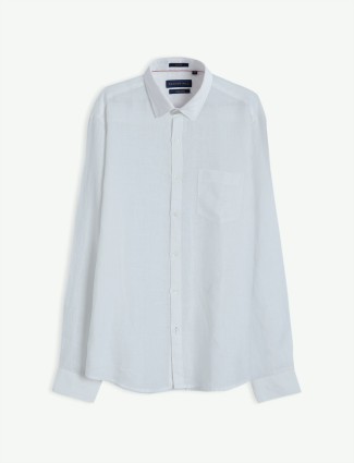 Dragon Hill white linen shirt