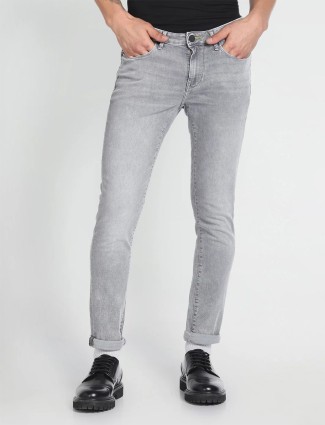 Flying Machine grey washed jeans