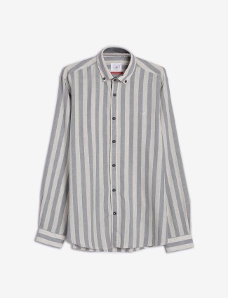 Frio grey stripe casual shirt
