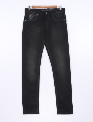 Gesture black casual jeans in washed