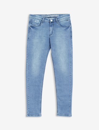 GS78 ice blue washed jeans