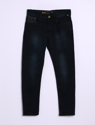 GS78 slim fit dark navy washed jeans
