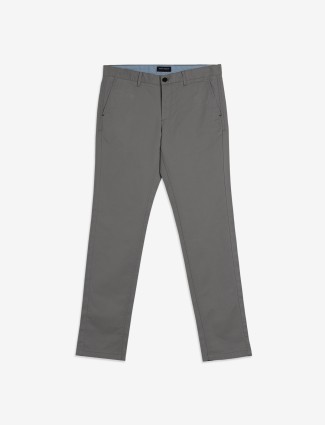 INDIAN TERRAIN light grey cotton brooklyn fit trouser