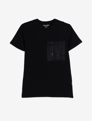 JACK&JONES black casual t-shirt