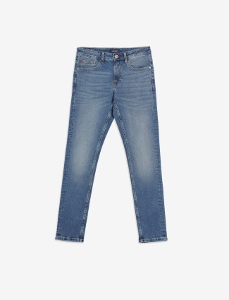 JACK&JONES blue slim fit washed jeans