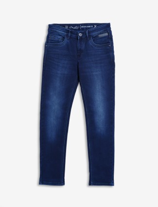 Buy Mens Dark Blue Denim Jeans Online