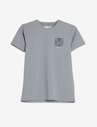 KUCH KUCH grey half sleeve t-shirt