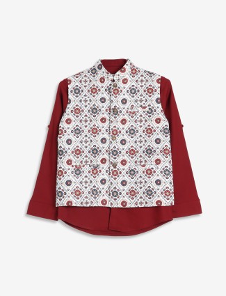 Ajrak cheap waistcoat online
