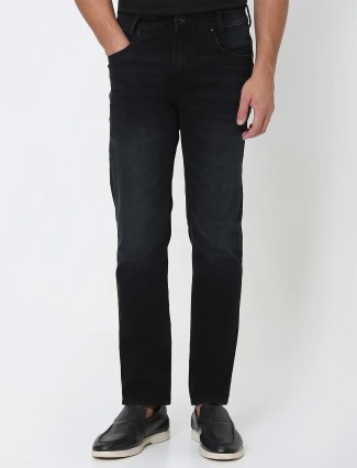 MUFTI black slim fit jeans