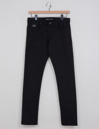 Nostrum casual black colored jeans for men