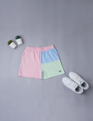Pepe Jeans baby pink cotton shorts