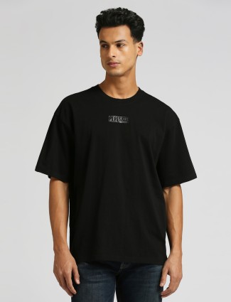 PEPE JEANS black half sleeve t-shirt