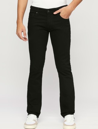 PEPE JEANS black slim fit casual jeans