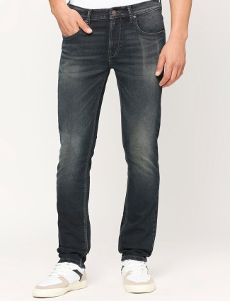 Pepe Jeans black slim fit jeans in washed