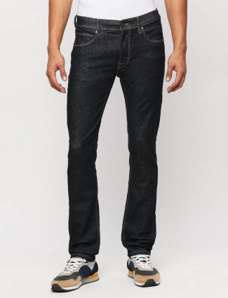 Pepe Jeans dark navy mid waist slim fit jeans