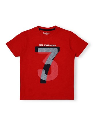Pepe Jeans red half sleeve t shirt