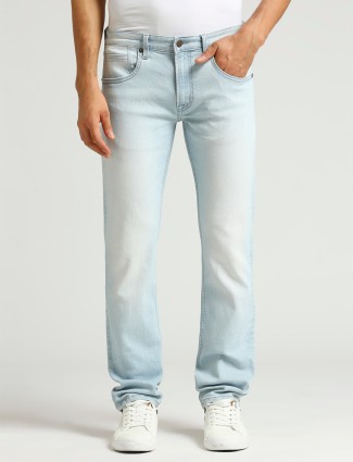 PEPE JEANS sky blue slim fit jeans