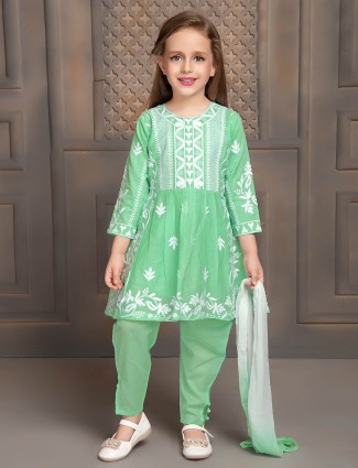 Cotton salwar kameez discount for baby girl