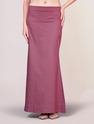 Buy Purple Saree Petticoat Online