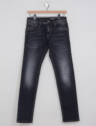 Rookies black colored washed jeans