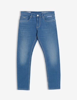 Rookies blue washed jeans
