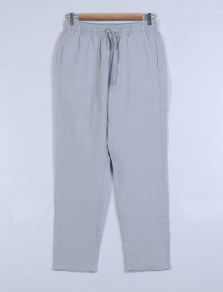 Rookies grey linen solid pyjama