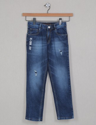 Ruff blue denim jeans for boys