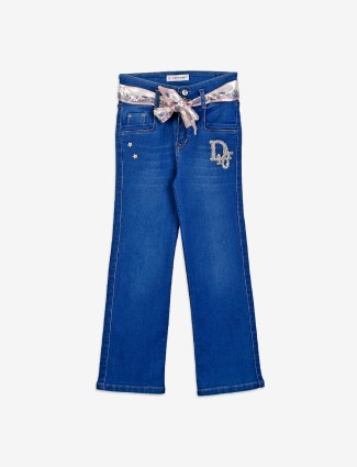 Silver Cross denim blue washed jeans