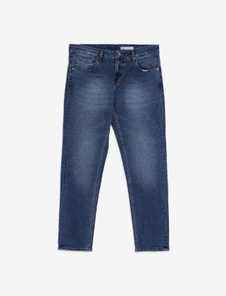 Spykar dark blue super skinny fit jeans