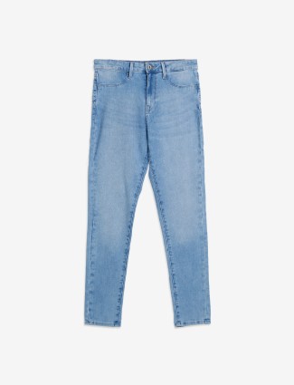 Spykar ice blue denim silm fit jeans