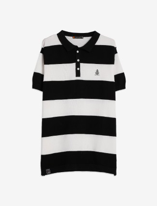 Stride black and white stripe t-shirt