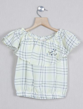 Tiny Girl yellow casual wear top in cotton