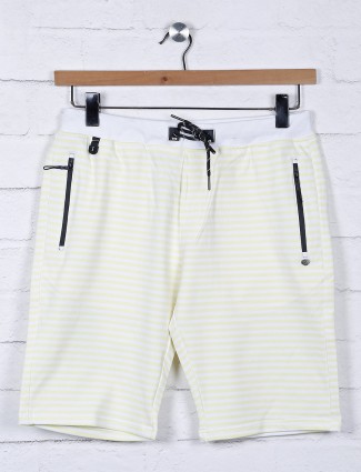 TYZ stripe yellow color cotton short