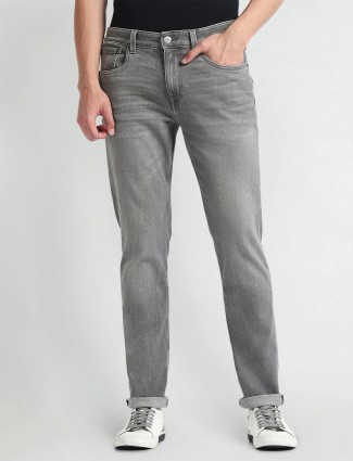 U S POLO ASSN latest grey washed jeans