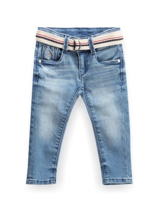 U S POLO ASSN latest light blue washed jeans
