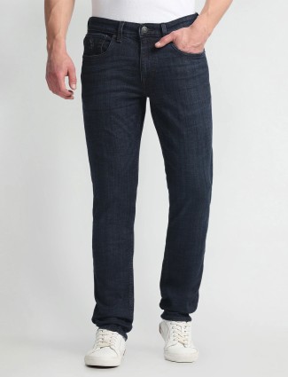 U S POLO ASSN navy solid jeans