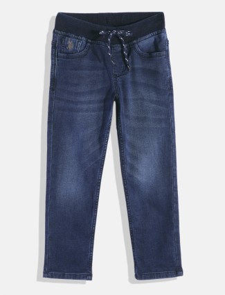 U S POLO ASSN navy washed jeans