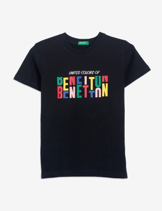 UCB cotton black t-shirt