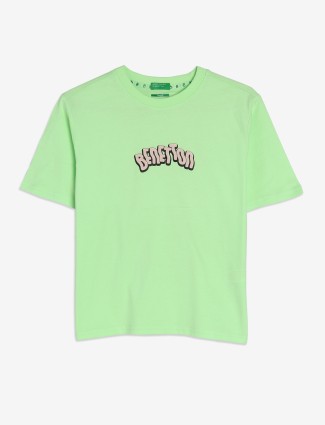 UCB light green cotton t-shirt