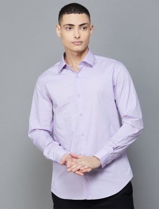 UCB light purple cotton shirt