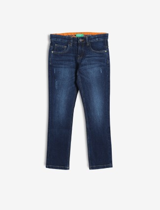 UCB navy washed jeans