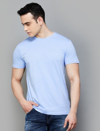 UCB plain light blue t-shirt