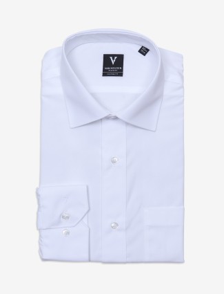 Van Heusen plain white shirt