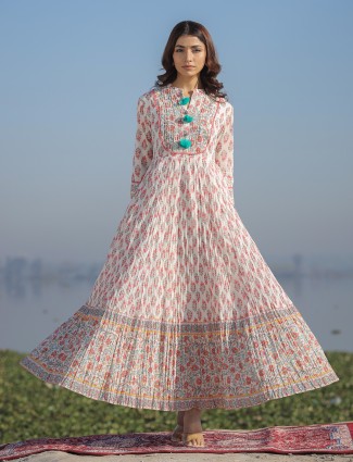 Buy Tirupati Fashion Woman Long Kurtis Anarkali Online Sell Multicolour at  Amazon.in
