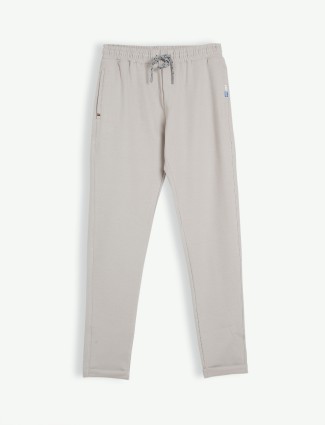 XN Replay solid cotton beige trackpant