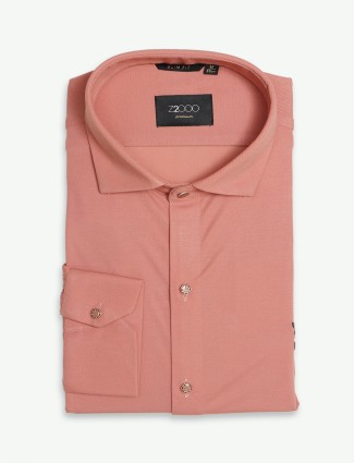 Z2000 cotton peach plain shirt