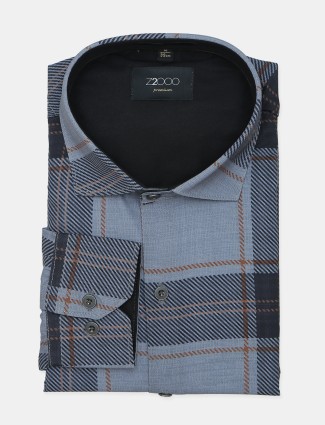 Z2000 presented grey cotton shirt for mens