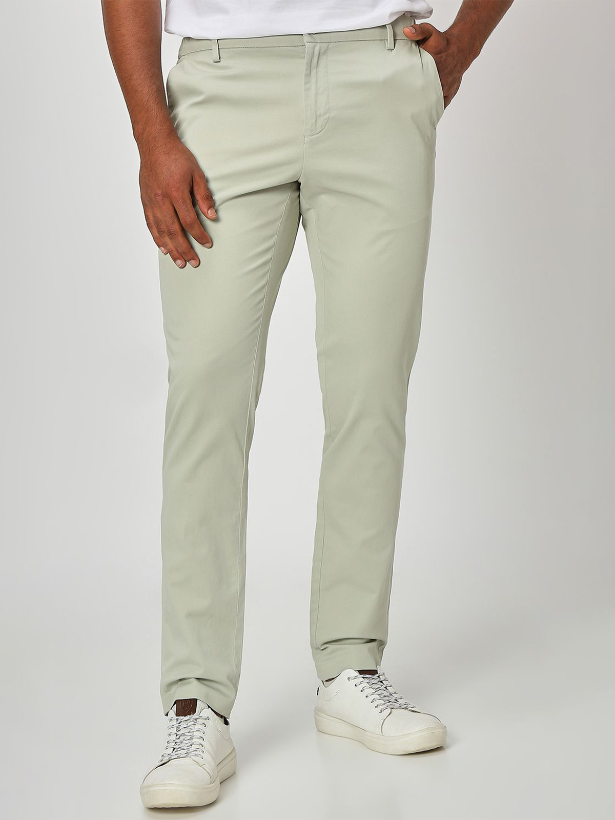 MUFTI Slim Fit Men Dark Blue Trousers - Buy MUFTI Slim Fit Men Dark Blue  Trousers Online at Best Prices in India | Flipkart.com